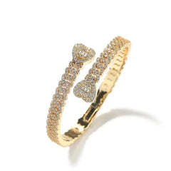 Love Me Heart Bangle “Gold”