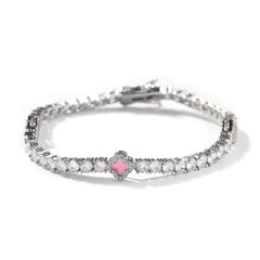 Allure “Pink” Clover Bracelet