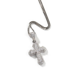 Mini Cross Necklace “Silver”