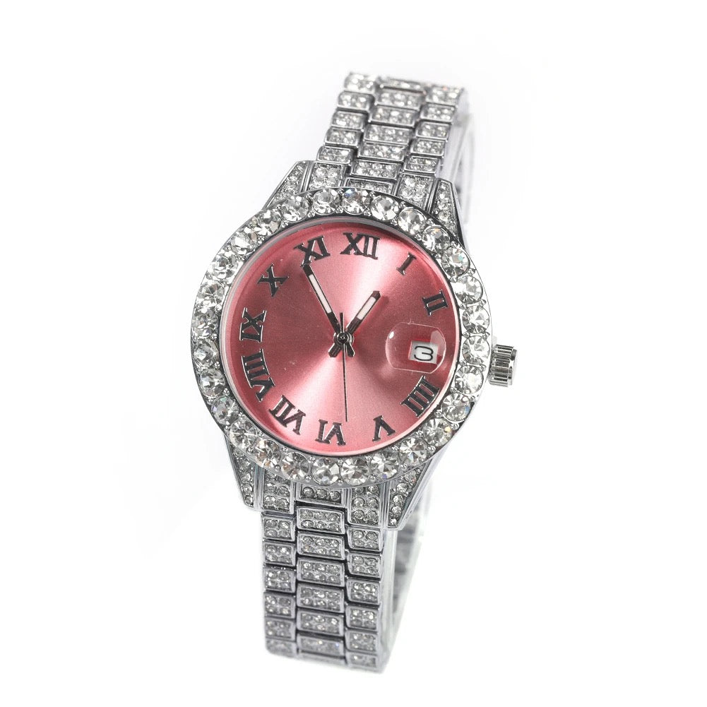 Pink Icy Kid Watch