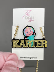 Kids Characters Custom Nameplate