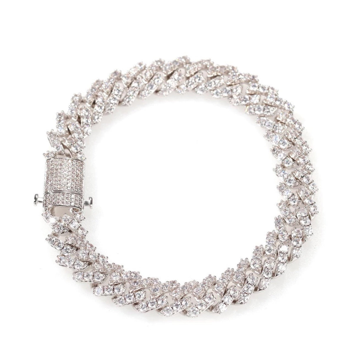 Cuban Link Anklet “Silver”