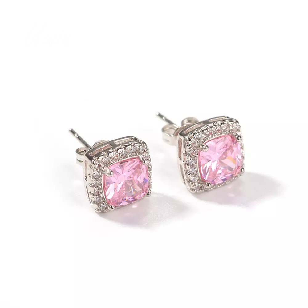 Princess Earrings “Pink”
