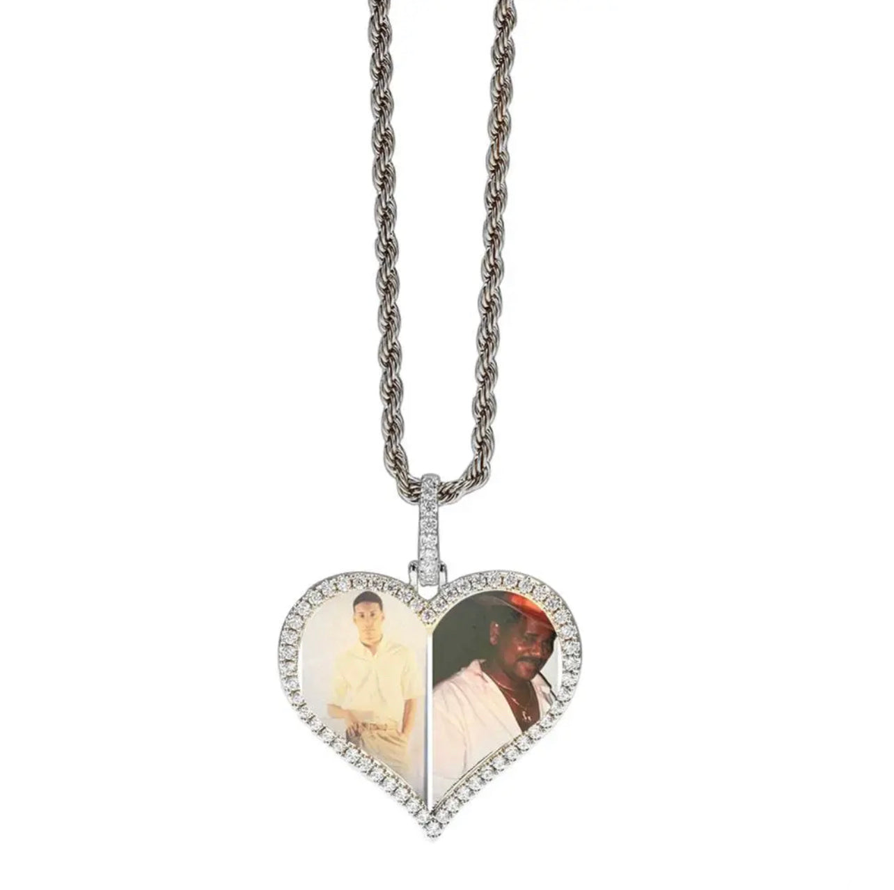 Heart Photo Necklace