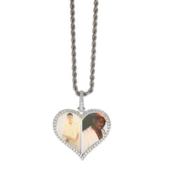 Heart Photo Necklace