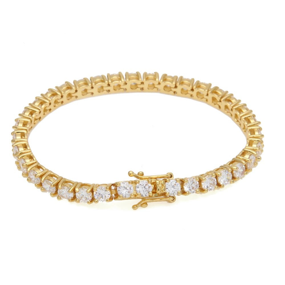 Tennis Bracelet “Gold”
